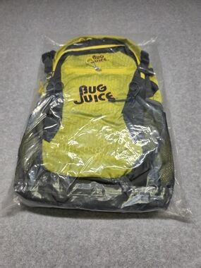 Men's Yellow and Black Backpack